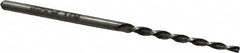 Made in USA - #7/0 Pin, 0.0666" Diam, 0.0497" Small End, 5/64" Diam Straight Shank, 13/16" Flute, Taper Pin Reamer - Apex Tool & Supply