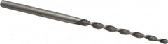 Made in USA - #6/0 Pin, 0.0806" Diam, 0.0611" Small End, 3/32" Diam Straight Shank, 15/16" Flute, Taper Pin Reamer - Apex Tool & Supply