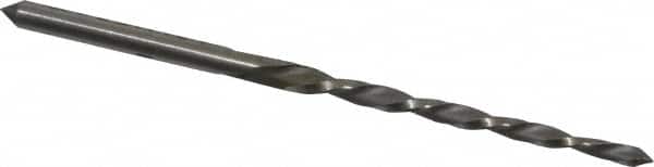 Made in USA - #5/0 Pin, 0.0966" Diam, 0.0719" Small End, 7/64" Diam Straight Shank, 1-3/16" Flute, Taper Pin Reamer - Apex Tool & Supply