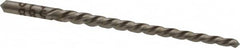 Made in USA - #4/0 Pin, 0.1142" Diam, 0.0869" Small End, 1/8" Diam Straight Shank, 1-5/16" Flute, Taper Pin Reamer - Apex Tool & Supply