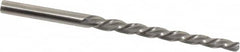 Made in USA - #0 Pin, 0.1638" Diam, 0.1287" Small End, 11/64" Diam Straight Shank, 1-11/16" Flute, Taper Pin Reamer - Apex Tool & Supply