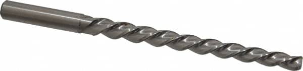 Made in USA - #6 Pin, 0.354" Diam, 0.2773" Small End, 23/64" Diam Straight Shank, 3-11/16" Flute, Taper Pin Reamer - Apex Tool & Supply
