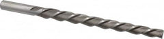Made in USA - #8 Pin, 0.505" Diam, 0.3971" Small End, 7/16" Diam Straight Shank, 5-3/16" Flute, Taper Pin Reamer - Apex Tool & Supply