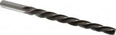 Made in USA - #9 Pin, 0.6066" Diam, 0.4805" Small End, 9/16" Diam Straight Shank, 6-1/16" Flute, Taper Pin Reamer - Apex Tool & Supply