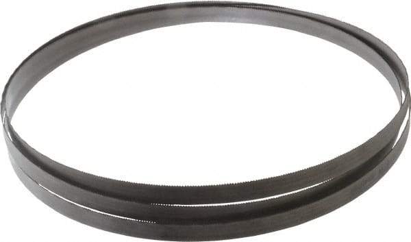 Starrett - 18 TPI, 7' 9" Long x 1/2" Wide x 0.025" Thick, Welded Band Saw Blade - Bi-Metal, Toothed Edge, Wavy Tooth Set, Contour Cutting - Apex Tool & Supply