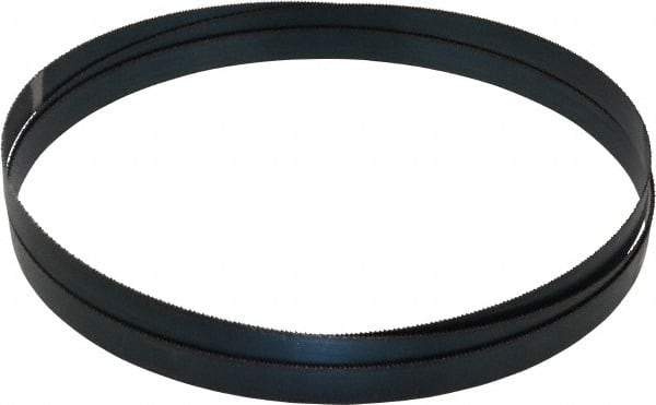 Starrett - 5 to 8 TPI, 7' 9" Long x 3/4" Wide x 0.035" Thick, Welded Band Saw Blade - Bi-Metal, Toothed Edge, Raker Tooth Set, Contour Cutting - Apex Tool & Supply