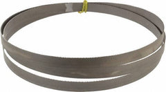 Starrett - 10 to 14 TPI, 8' 2-1/2" Long x 3/4" Wide x 0.035" Thick, Welded Band Saw Blade - Bi-Metal, Toothed Edge, Raker Tooth Set, Contour Cutting - Apex Tool & Supply