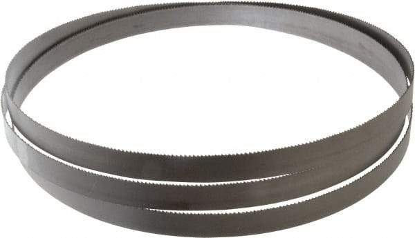 Starrett - 10 to 14 TPI, 8' 5" Long x 3/4" Wide x 0.035" Thick, Welded Band Saw Blade - Bi-Metal, Toothed Edge, Raker Tooth Set, Contour Cutting - Apex Tool & Supply