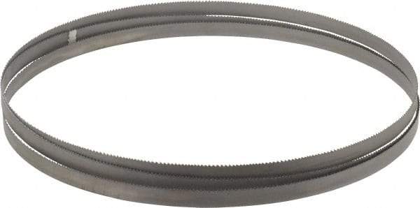 Starrett - 10 to 14 TPI, 8' 11" Long x 1/2" Wide x 0.025" Thick, Welded Band Saw Blade - Bi-Metal, Toothed Edge, Raker Tooth Set, Contour Cutting - Apex Tool & Supply