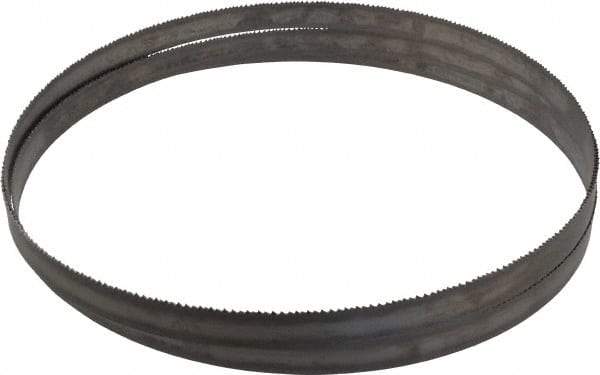 Starrett - 8 to 12 TPI, 9' Long x 3/4" Wide x 0.035" Thick, Welded Band Saw Blade - Bi-Metal, Toothed Edge, Raker Tooth Set, Contour Cutting - Apex Tool & Supply