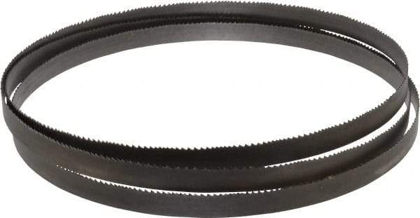 Starrett - 6 to 10 TPI, 9' 6" Long x 3/4" Wide x 0.035" Thick, Welded Band Saw Blade - Bi-Metal, Toothed Edge, Raker Tooth Set, Contour Cutting - Apex Tool & Supply