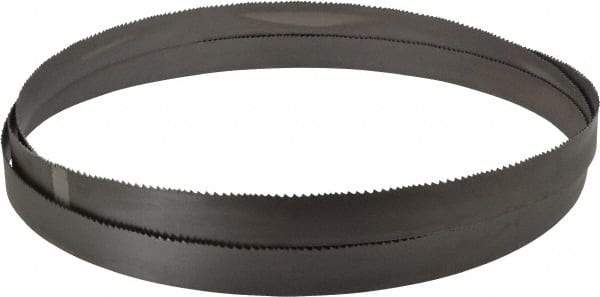 Starrett - 6 to 10 TPI, 10' 10" Long x 1" Wide x 0.035" Thick, Welded Band Saw Blade - Bi-Metal, Toothed Edge, Raker Tooth Set, Contour Cutting - Apex Tool & Supply