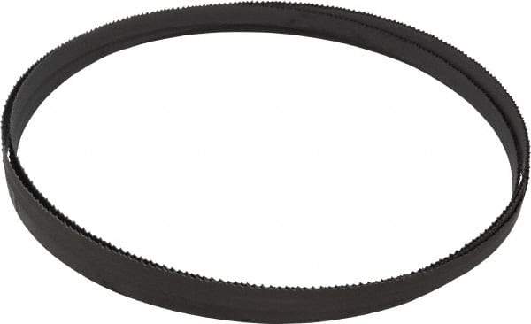Starrett - 8 to 12 TPI, 12' 6" Long x 1/2" Wide x 0.025" Thick, Welded Band Saw Blade - Bi-Metal, Toothed Edge, Raker Tooth Set, Contour Cutting - Apex Tool & Supply