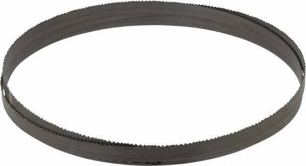 Starrett - 8 to 12 TPI, 7' 5" Long x 1/2" Wide x 0.035" Thick, Welded Band Saw Blade - Bi-Metal, Toothed Edge, Raker Tooth Set, Contour Cutting - Apex Tool & Supply