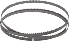 Starrett - 4 TPI, 7' 8" Long x 1/2" Wide x 0.025" Thick, Welded Band Saw Blade - Bi-Metal, Toothed Edge, Raker Tooth Set, Contour Cutting - Apex Tool & Supply