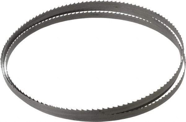 Starrett - 4 TPI, 7' 9-1/2" Long x 1/2" Wide x 0.025" Thick, Welded Band Saw Blade - Bi-Metal, Toothed Edge, Raker Tooth Set, Contour Cutting - Apex Tool & Supply