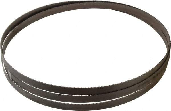 Starrett - 14 TPI, 7' 9-1/2" Long x 1/2" Wide x 0.035" Thick, Welded Band Saw Blade - Bi-Metal, Toothed Edge, Raker Tooth Set, Contour Cutting - Apex Tool & Supply