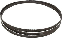 Starrett - 8 to 12 TPI, 7' 11-1/2" Long x 1/2" Wide x 0.025" Thick, Welded Band Saw Blade - Bi-Metal, Toothed Edge, Raker Tooth Set, Contour Cutting - Apex Tool & Supply