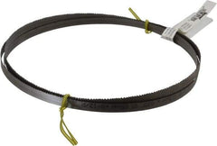 Starrett - 8 to 12 TPI, 8' 2" Long x 1/2" Wide x 0.025" Thick, Welded Band Saw Blade - Bi-Metal, Toothed Edge, Raker Tooth Set, Contour Cutting - Apex Tool & Supply