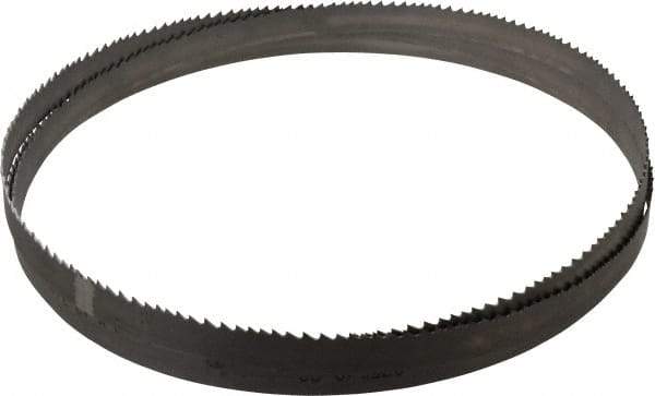 Starrett - 4 to 6 TPI, 8' 9" Long x 3/4" Wide x 0.035" Thick, Welded Band Saw Blade - Bi-Metal, Toothed Edge, Raker Tooth Set, Contour Cutting - Apex Tool & Supply
