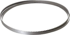 Starrett - 4 TPI, 10' Long x 1/2" Wide x 0.025" Thick, Welded Band Saw Blade - Bi-Metal, Toothed Edge, Raker Tooth Set, Contour Cutting - Apex Tool & Supply