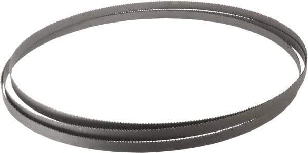 Starrett - 10 TPI, 10' 2" Long x 1/2" Wide x 0.035" Thick, Welded Band Saw Blade - Bi-Metal, Toothed Edge, Raker Tooth Set, Contour Cutting - Apex Tool & Supply