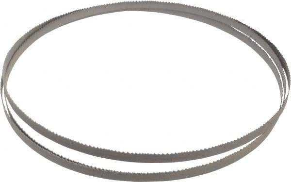 Starrett - 6 to 10 TPI, 10' 2" Long x 1/2" Wide x 0.035" Thick, Welded Band Saw Blade - Bi-Metal, Toothed Edge, Raker Tooth Set, Contour Cutting - Apex Tool & Supply