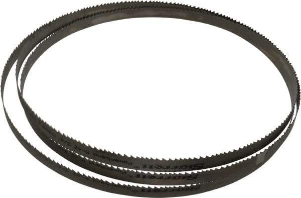 Starrett - 4 to 6 TPI, 10' 9" Long x 3/4" Wide x 0.035" Thick, Welded Band Saw Blade - Bi-Metal, Toothed Edge, Raker Tooth Set, Contour Cutting - Apex Tool & Supply