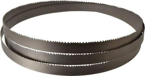 Starrett - 4 to 6 TPI, 10' 10" Long x 1" Wide x 0.035" Thick, Welded Band Saw Blade - Bi-Metal, Toothed Edge, Raker Tooth Set, Contour Cutting - Apex Tool & Supply