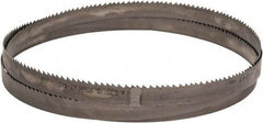 Starrett - 3 to 4 TPI, 10' 10-1/2" Long x 1" Wide x 0.035" Thick, Welded Band Saw Blade - Bi-Metal, Toothed Edge, Raker Tooth Set, Contour Cutting - Apex Tool & Supply