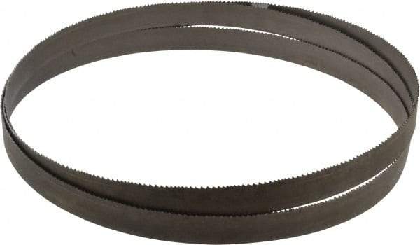 Starrett - 6 to 10 TPI, 10' 11" Long x 1" Wide x 0.035" Thick, Welded Band Saw Blade - Bi-Metal, Toothed Edge, Raker Tooth Set, Contour Cutting - Apex Tool & Supply