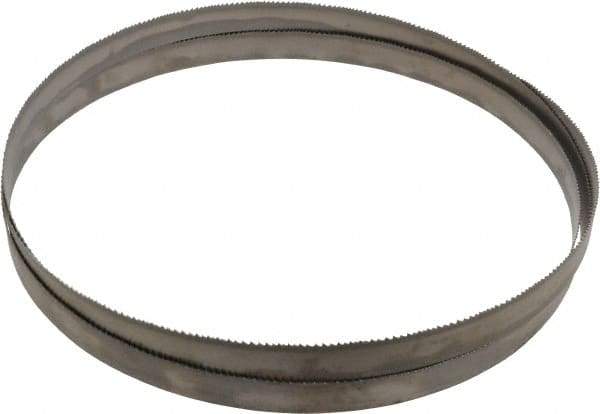 Starrett - 6 to 10 TPI, 12' 1" Long x 1" Wide x 0.035" Thick, Welded Band Saw Blade - Bi-Metal, Toothed Edge, Raker Tooth Set, Contour Cutting - Apex Tool & Supply