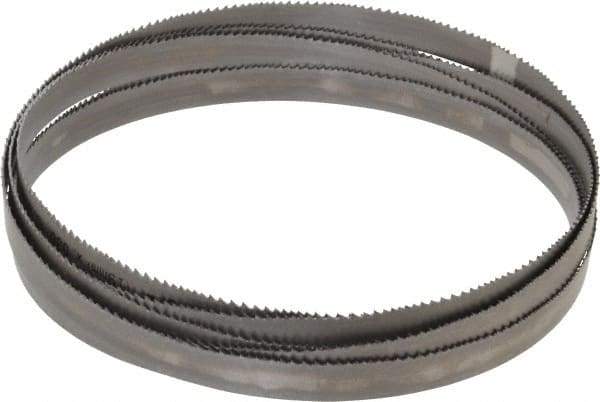 Starrett - 6 to 10 TPI, 12' 1" Long x 3/4" Wide x 0.035" Thick, Welded Band Saw Blade - Bi-Metal, Toothed Edge, Raker Tooth Set, Contour Cutting - Apex Tool & Supply
