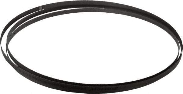 Starrett - 14 TPI, 12' 5" Long x 1/2" Wide x 0.035" Thick, Welded Band Saw Blade - Bi-Metal, Toothed Edge, Raker Tooth Set, Contour Cutting - Apex Tool & Supply