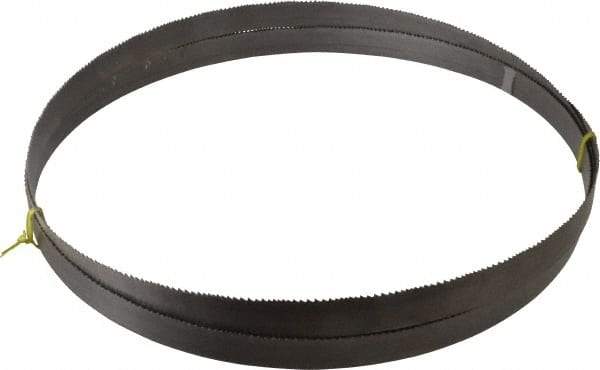 Starrett - 6 to 10 TPI, 12' 10" Long x 1" Wide x 0.035" Thick, Welded Band Saw Blade - Bi-Metal, Toothed Edge, Raker Tooth Set, Contour Cutting - Apex Tool & Supply
