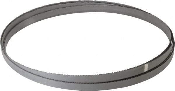Starrett - 10 to 14 TPI, 14' 5" Long x 1/2" Wide x 0.035" Thick, Welded Band Saw Blade - Bi-Metal, Toothed Edge, Raker Tooth Set, Contour Cutting - Apex Tool & Supply
