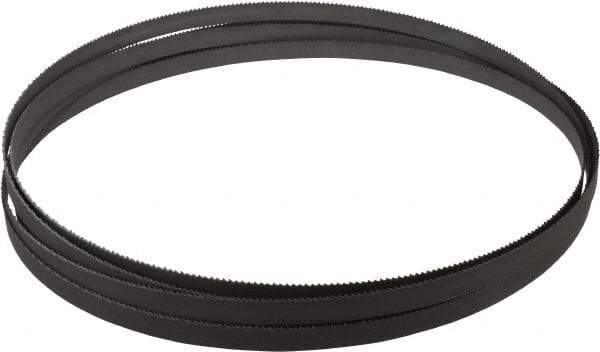 Starrett - 10 TPI, 14' 9" Long x 1/2" Wide x 0.035" Thick, Welded Band Saw Blade - Bi-Metal, Toothed Edge, Raker Tooth Set, Contour Cutting - Apex Tool & Supply