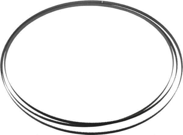 Starrett - 10 TPI, 15' 6" Long x 1/2" Wide x 0.035" Thick, Welded Band Saw Blade - Bi-Metal, Toothed Edge, Raker Tooth Set, Contour Cutting - Apex Tool & Supply