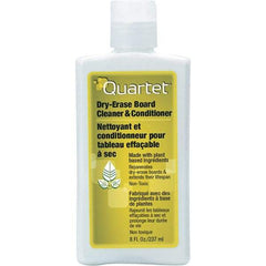Quartet - 8 oz Bottle White Board & Dry Erase Board Cleaner - For Use with Dry Erase Marker Boards - Apex Tool & Supply