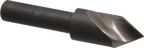 Keo - 3/8" Head Diam, 1/4" Shank Diam, 1 Flute 60° High Speed Steel Countersink - Apex Tool & Supply