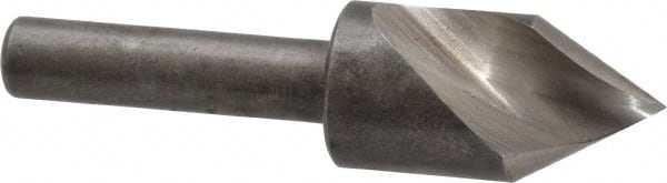 Keo - 1/2" Head Diam, 1/4" Shank Diam, 1 Flute 60° High Speed Steel Countersink - Apex Tool & Supply