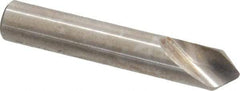 Keo - 1/4" Head Diam, 1/4" Shank Diam, 1 Flute 82° High Speed Steel Countersink - Bright Finish, 1-1/2" OAL, Single End, Straight Shank, Right Hand Cut - Apex Tool & Supply
