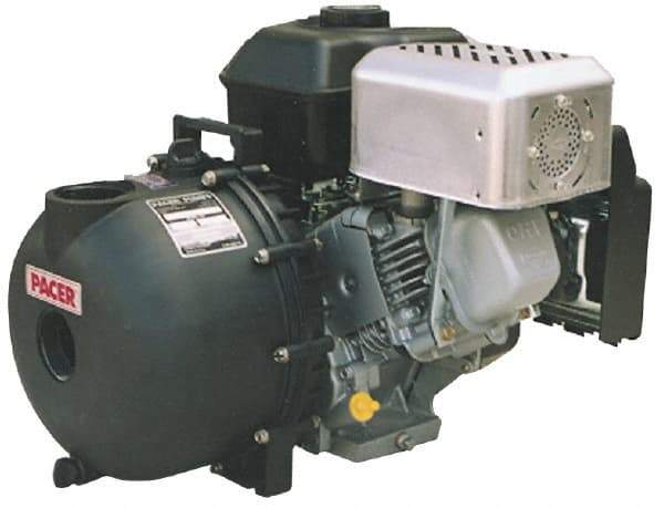 Value Collection - 6.5 HP, 3,600 RPM, 3 Port Size, Honda, Self Priming Engine Pump - Polyester, Carbon-Ceramic Shaft Seal - Apex Tool & Supply