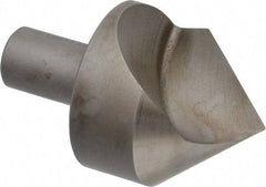 Keo - 2" Head Diam, 3/4" Shank Diam, 1 Flute 82° High Speed Steel Countersink - Bright Finish, 3-1/4" OAL, Single End, Straight Shank, Right Hand Cut - Apex Tool & Supply
