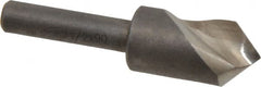 Keo - 1/2" Head Diam, 1/4" Shank Diam, 1 Flute 90° High Speed Steel Countersink - Apex Tool & Supply