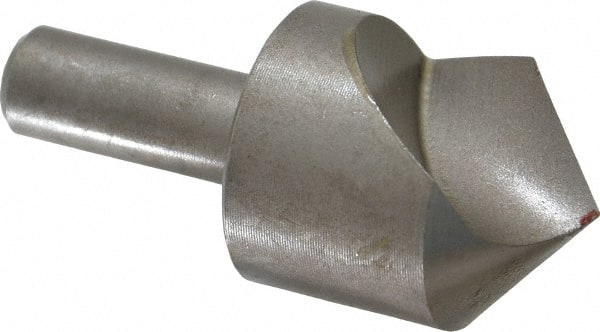Keo - 1-1/4" Head Diam, 1/2" Shank Diam, 1 Flute 100° High Speed Steel Countersink - Apex Tool & Supply