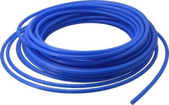 Parker - 1/4" ID x 3/8" OD, 1/16" Wall Thickness, 100' Long, Polyethylene Tube - Blue, 125 Max psi, -80 to 150°F - Apex Tool & Supply