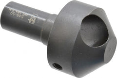 APT - 1 to 1-1/2" Hole Diam, 90° Included Angle, #5 Indexable Cutter Countersink - Apex Tool & Supply