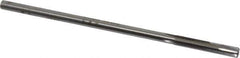 Made in USA - 1/4" Carbide-Tipped 4 Flute Chucking Reamer - Straight Flute, 15/64" Straight Shank, 1-1/2" Flute Length, 6" OAL - Apex Tool & Supply