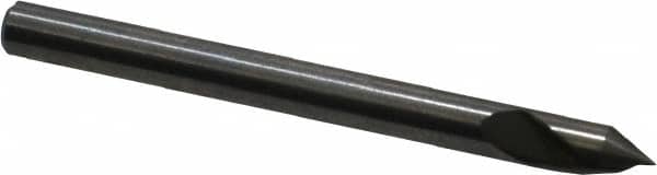 M.A. Ford - 1/8" Head Diam, 1/8" Shank Diam, 1 Flute 60° Solid Carbide Countersink - Apex Tool & Supply